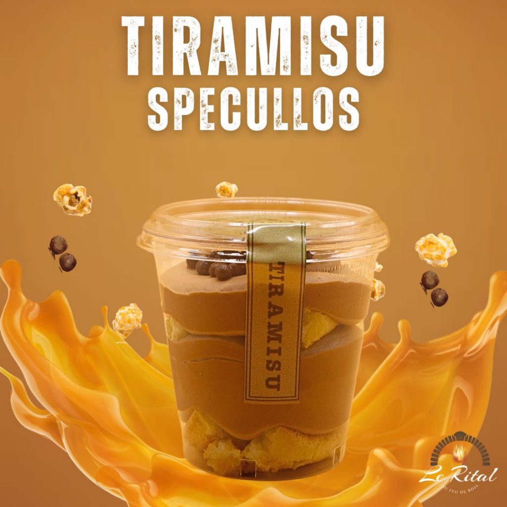 Délice Épicé Italien: Tiramisu Spéculoos, une Tentation Gourmande au Rital