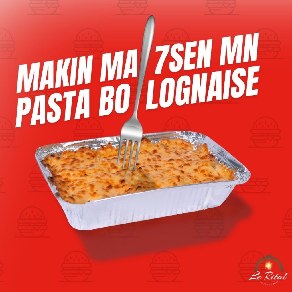 Le Rital : Succombez à l’Authenticité Italienne avec notre Pasta Bolognese, une Odyssée de Saveurs dans Chaque Bouchée