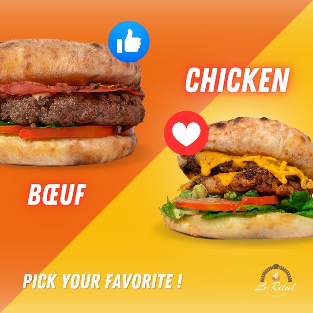 Le Duo Carnivore: Fusion Gourmande de Viande Hachée et Poulet Grillé chez Le Rital Super Burger